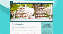 Desktop Screenshot of cat-s-cupcakery.com